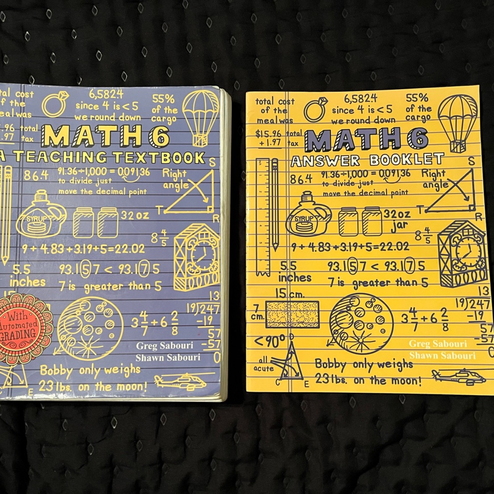 Teaching Textbooks Math 6